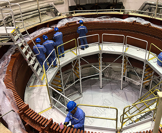 水電站工作平臺